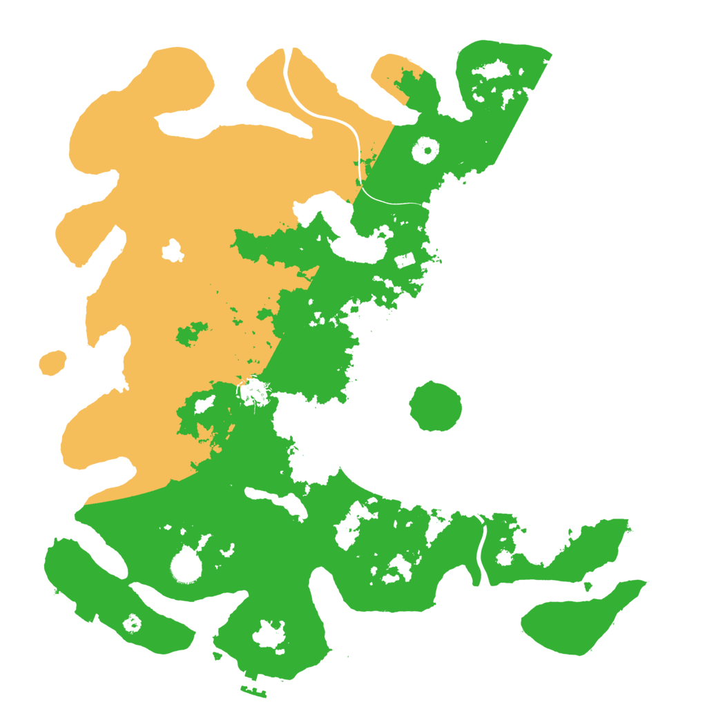 Biome Rust Map: Procedural Map, Size: 4000, Seed: 46895478