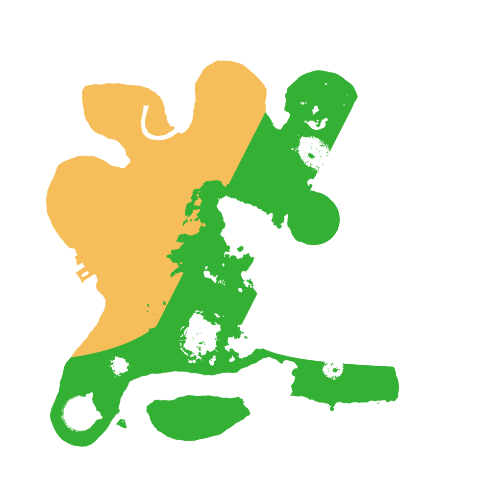 Biome Rust Map: Procedural Map, Size: 2580, Seed: 696969