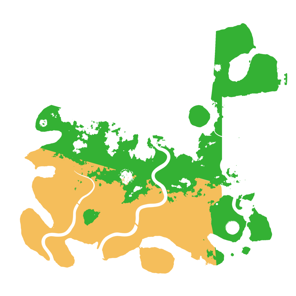 Biome Rust Map: Procedural Map, Size: 3850, Seed: 1971500511