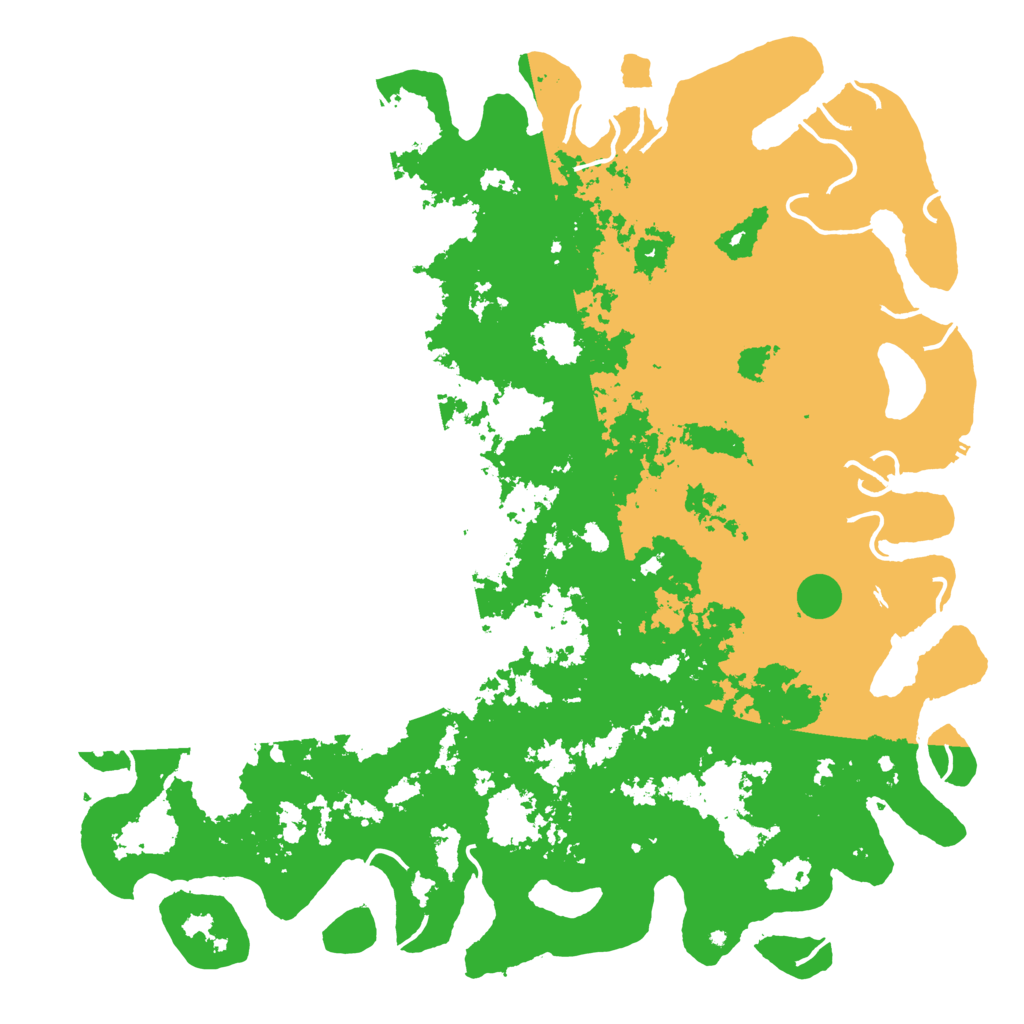 Biome Rust Map: Procedural Map, Size: 6000, Seed: 270594
