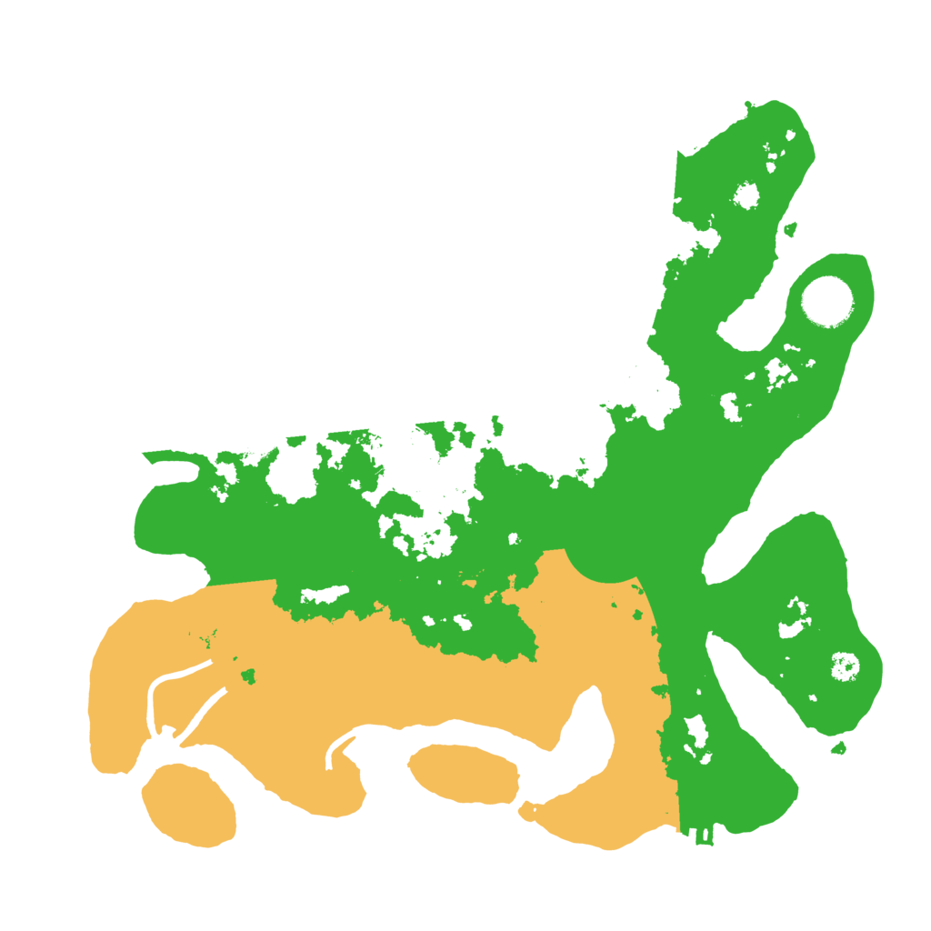 Biome Rust Map: Procedural Map, Size: 3250, Seed: 4905073