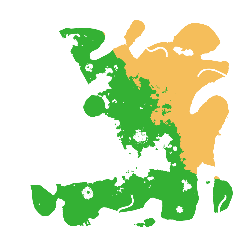 Biome Rust Map: Procedural Map, Size: 3250, Seed: 934787