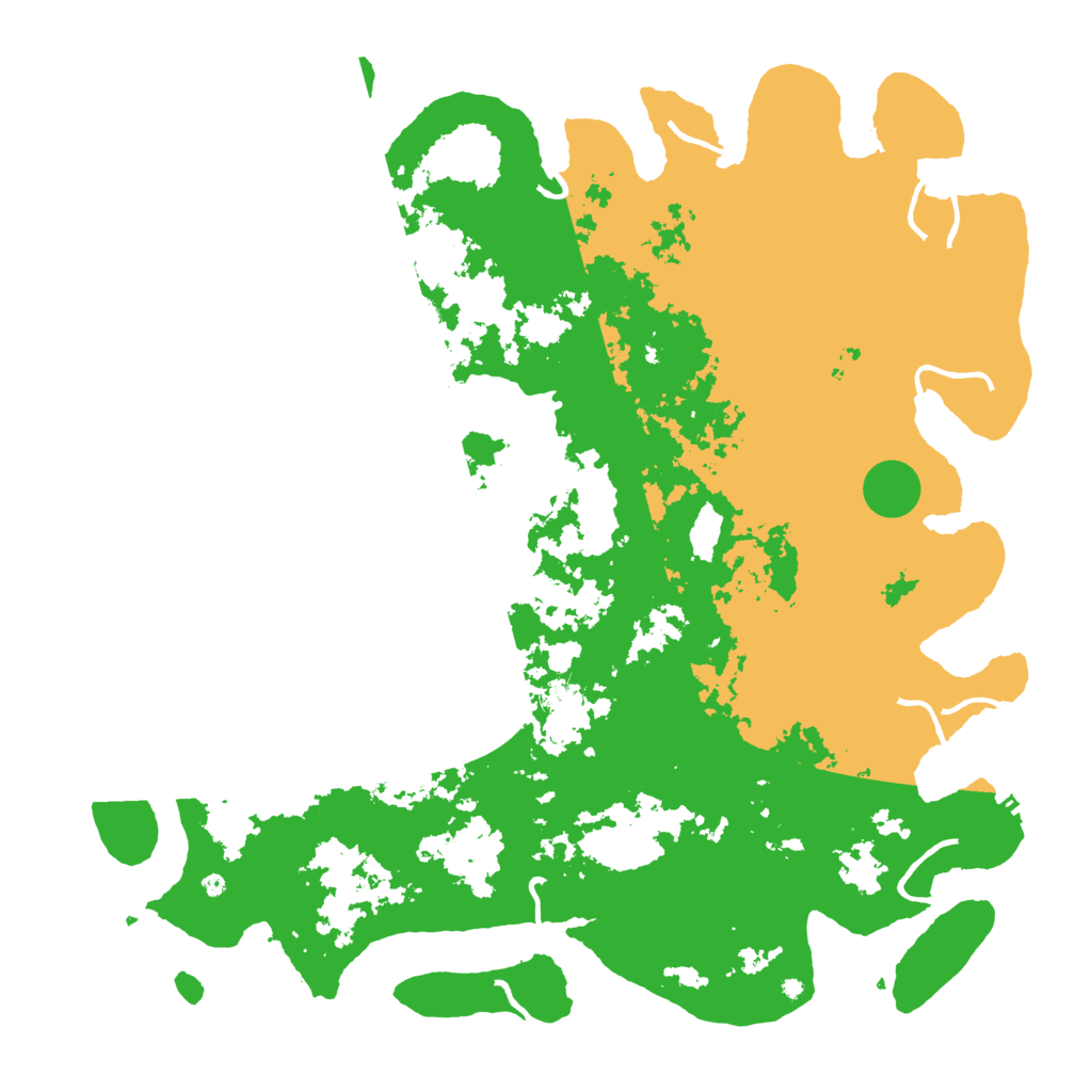 Biome Rust Map: Procedural Map, Size: 5000, Seed: 1617950396