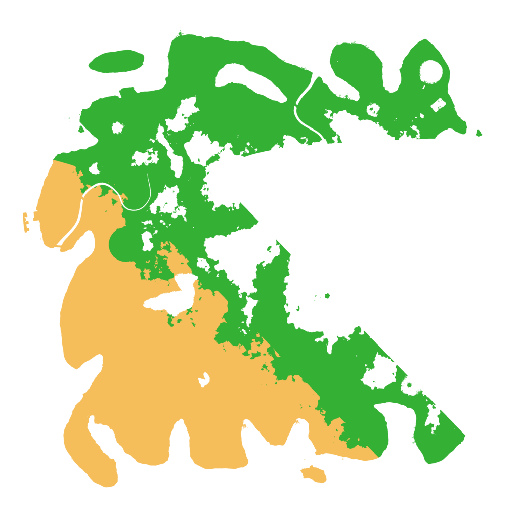 Biome Rust Map: Procedural Map, Size: 4000, Seed: 385282768