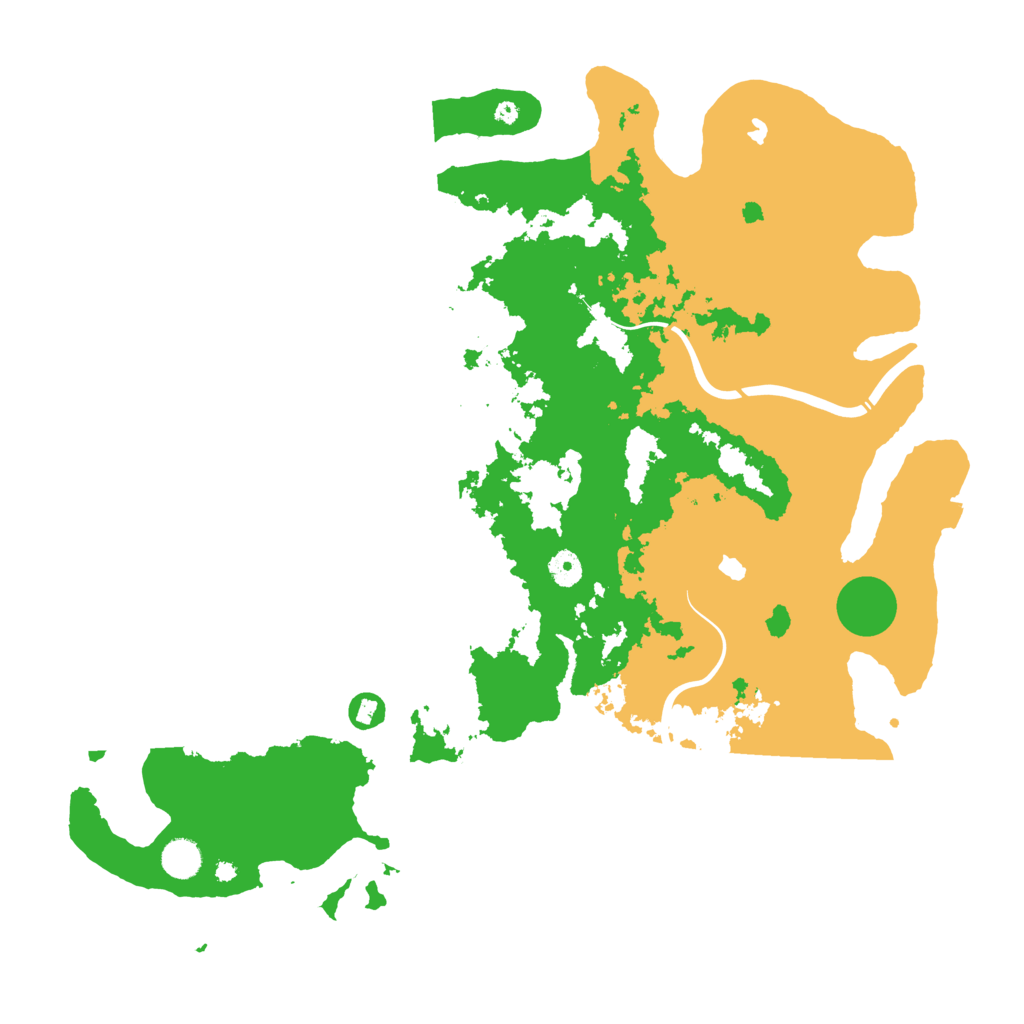 Biome Rust Map: Procedural Map, Size: 4500, Seed: 319712