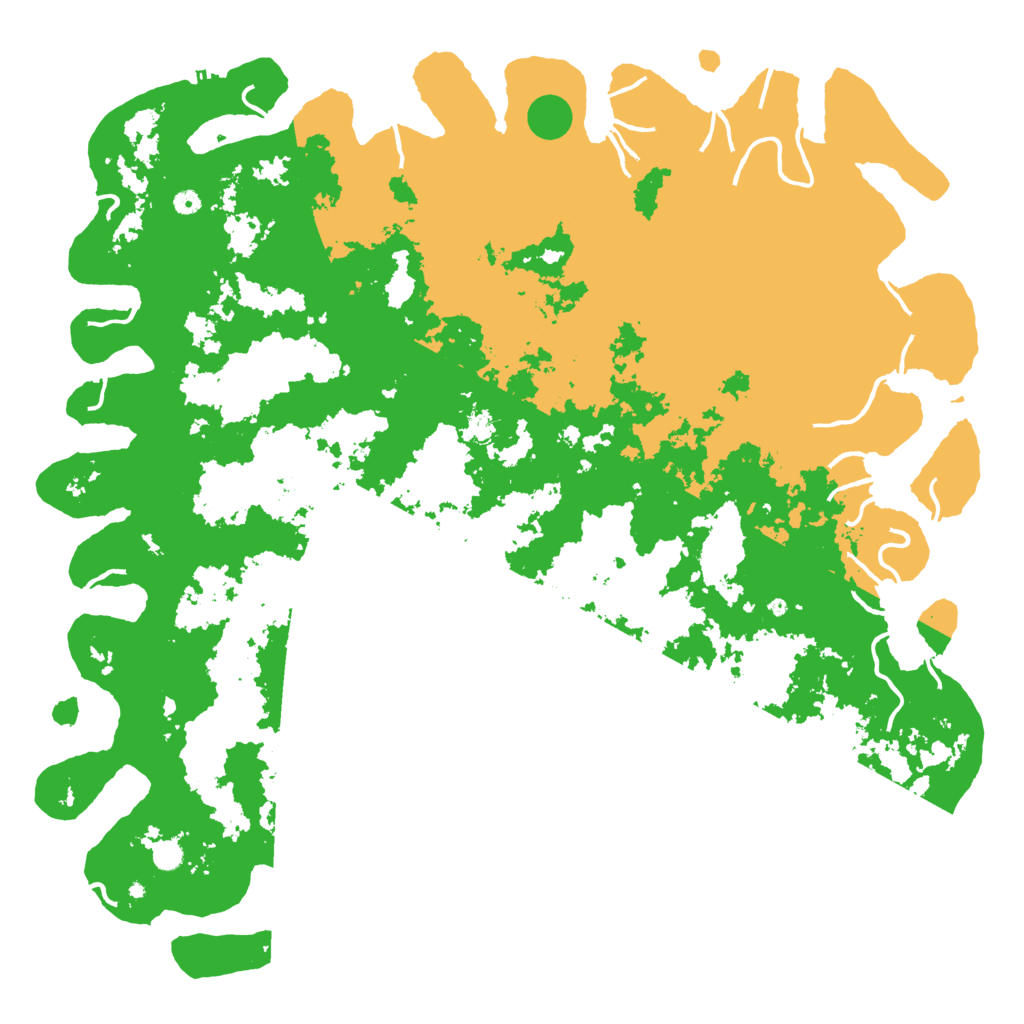 Biome Rust Map: Procedural Map, Size: 6000, Seed: 2787