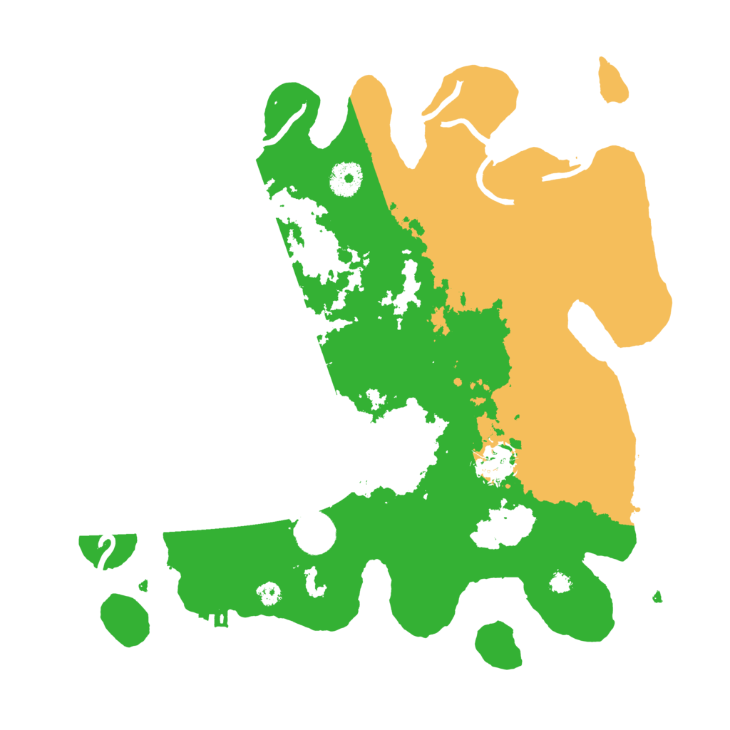 Biome Rust Map: Procedural Map, Size: 3250, Seed: 3264529