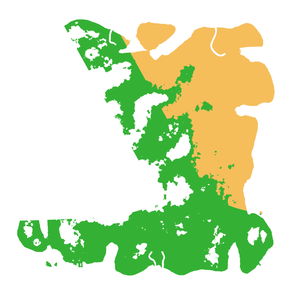 Biome Rust Map: Procedural Map, Size: 4250, Seed: 4488957