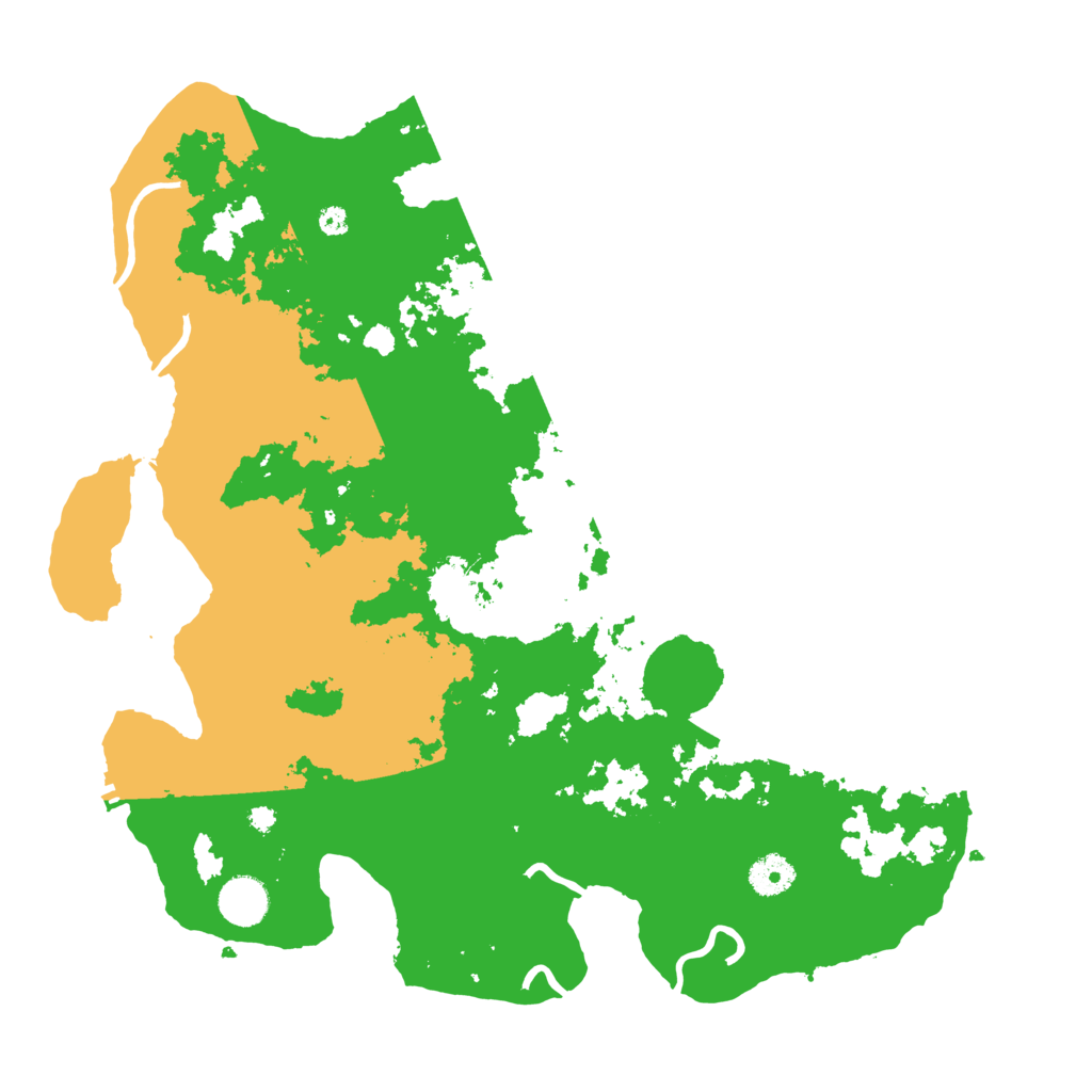 Biome Rust Map: Procedural Map, Size: 3850, Seed: 386608242