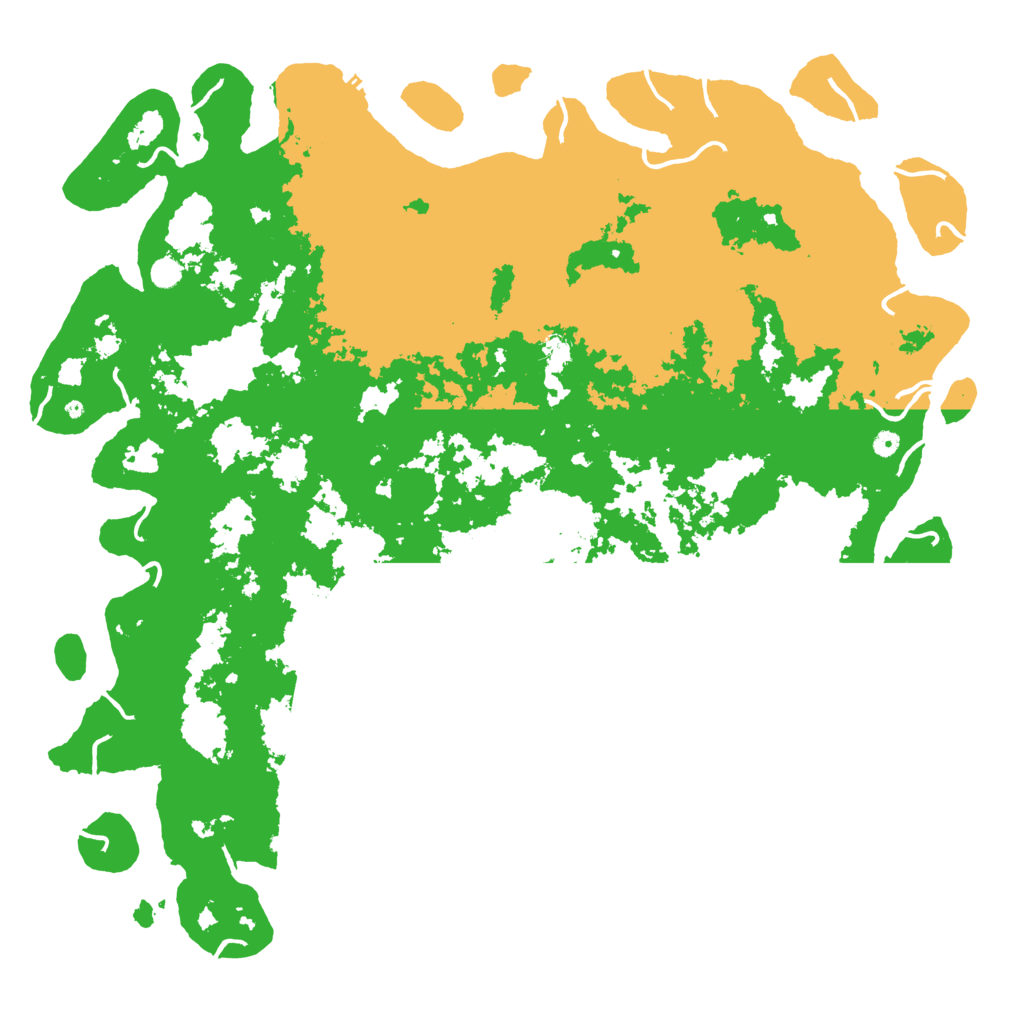 Biome Rust Map: Procedural Map, Size: 6000, Seed: 7777777