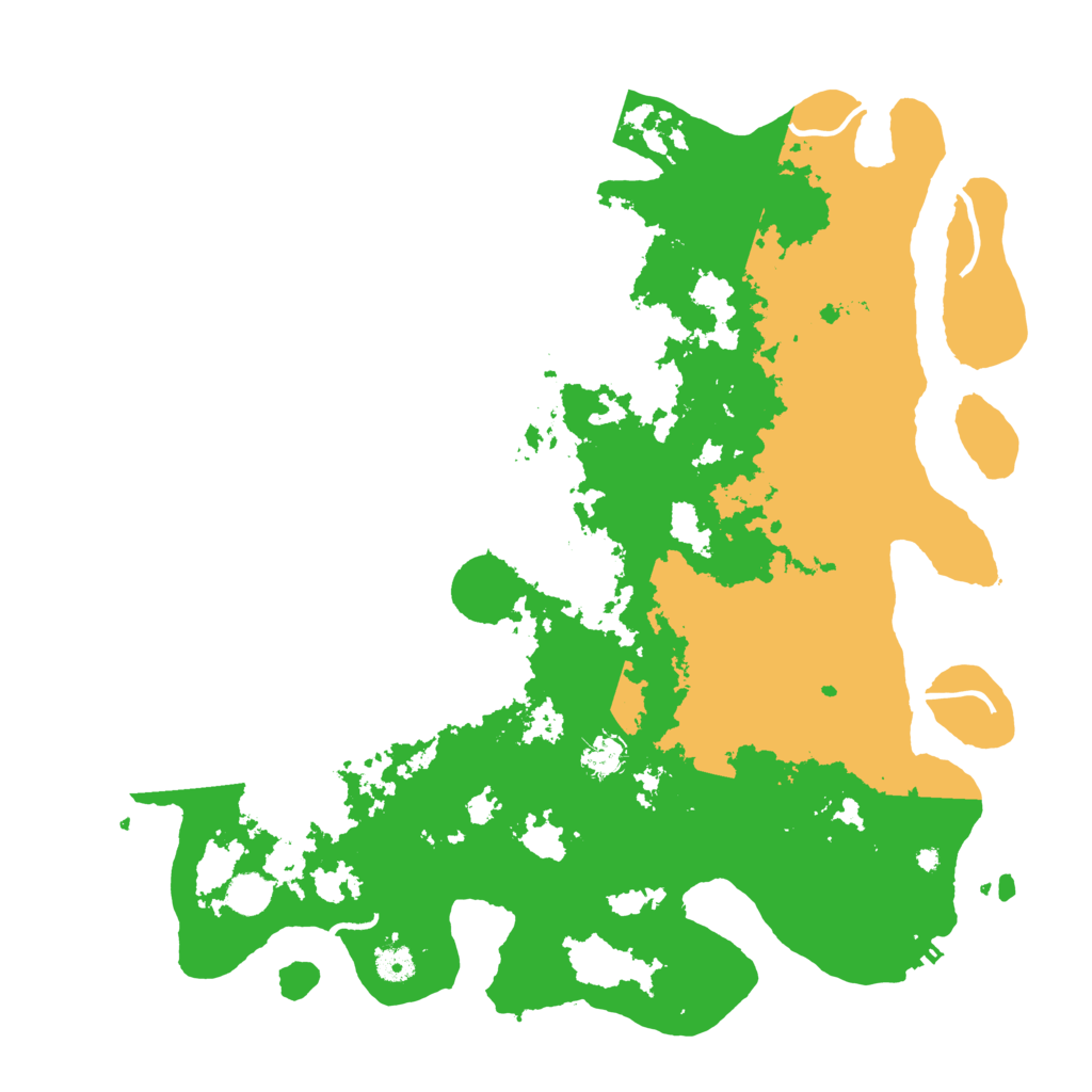 Biome Rust Map: Procedural Map, Size: 4500, Seed: 620321693