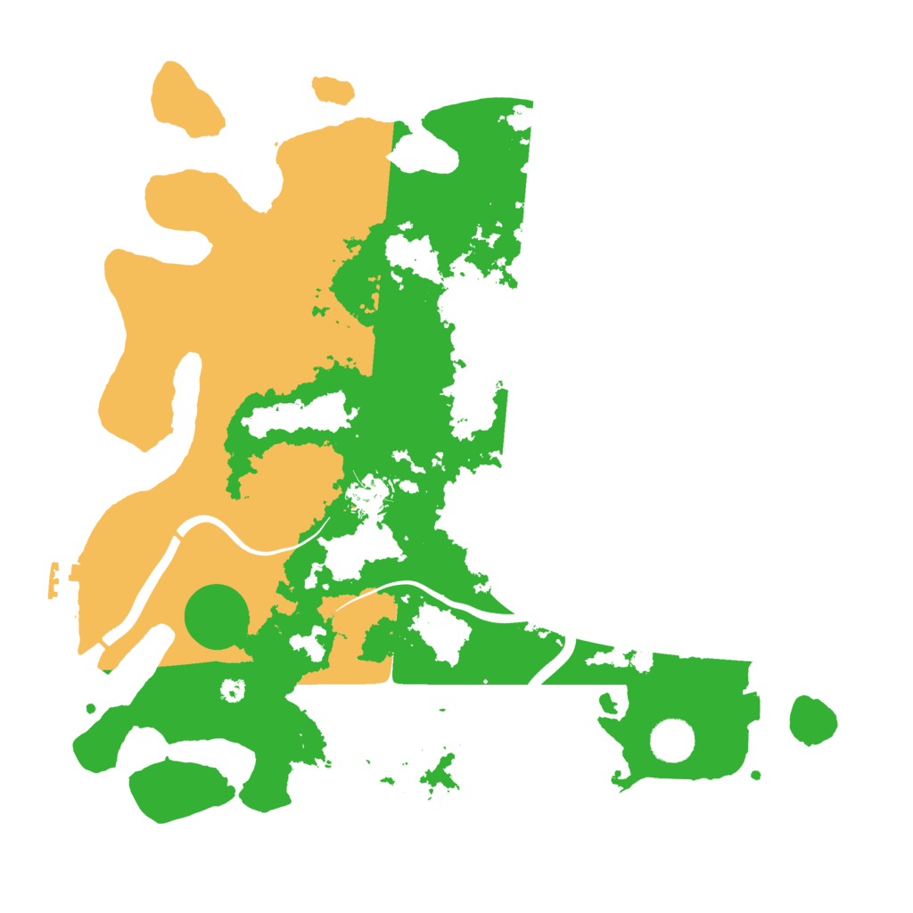 Biome Rust Map: Procedural Map, Size: 3750, Seed: 82077