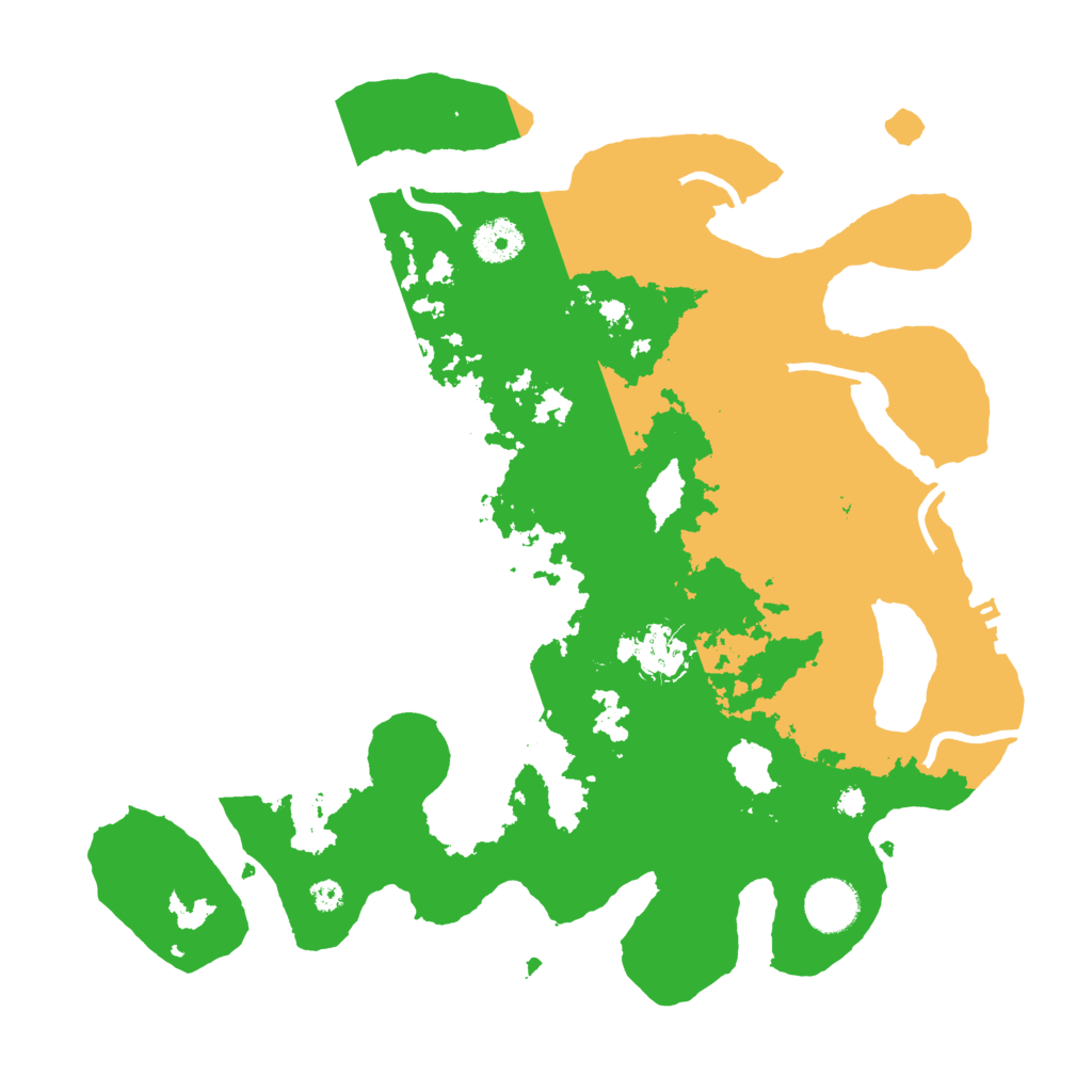 Biome Rust Map: Procedural Map, Size: 3550, Seed: 557311