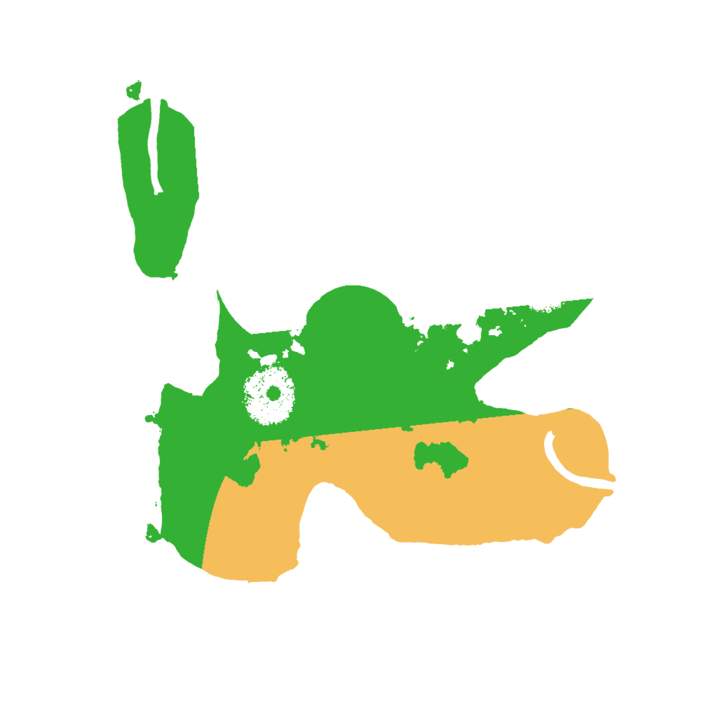 Biome Rust Map: Procedural Map, Size: 2000, Seed: 87122915