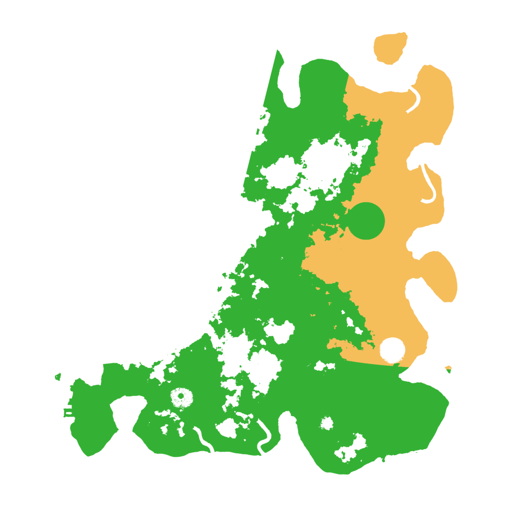 Biome Rust Map: Procedural Map, Size: 3550, Seed: 3480808