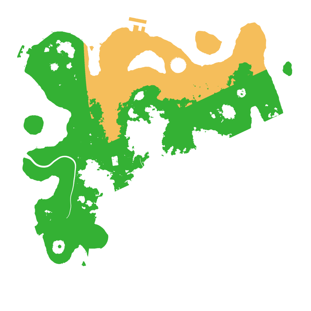 Biome Rust Map: Procedural Map, Size: 3550, Seed: 4996773