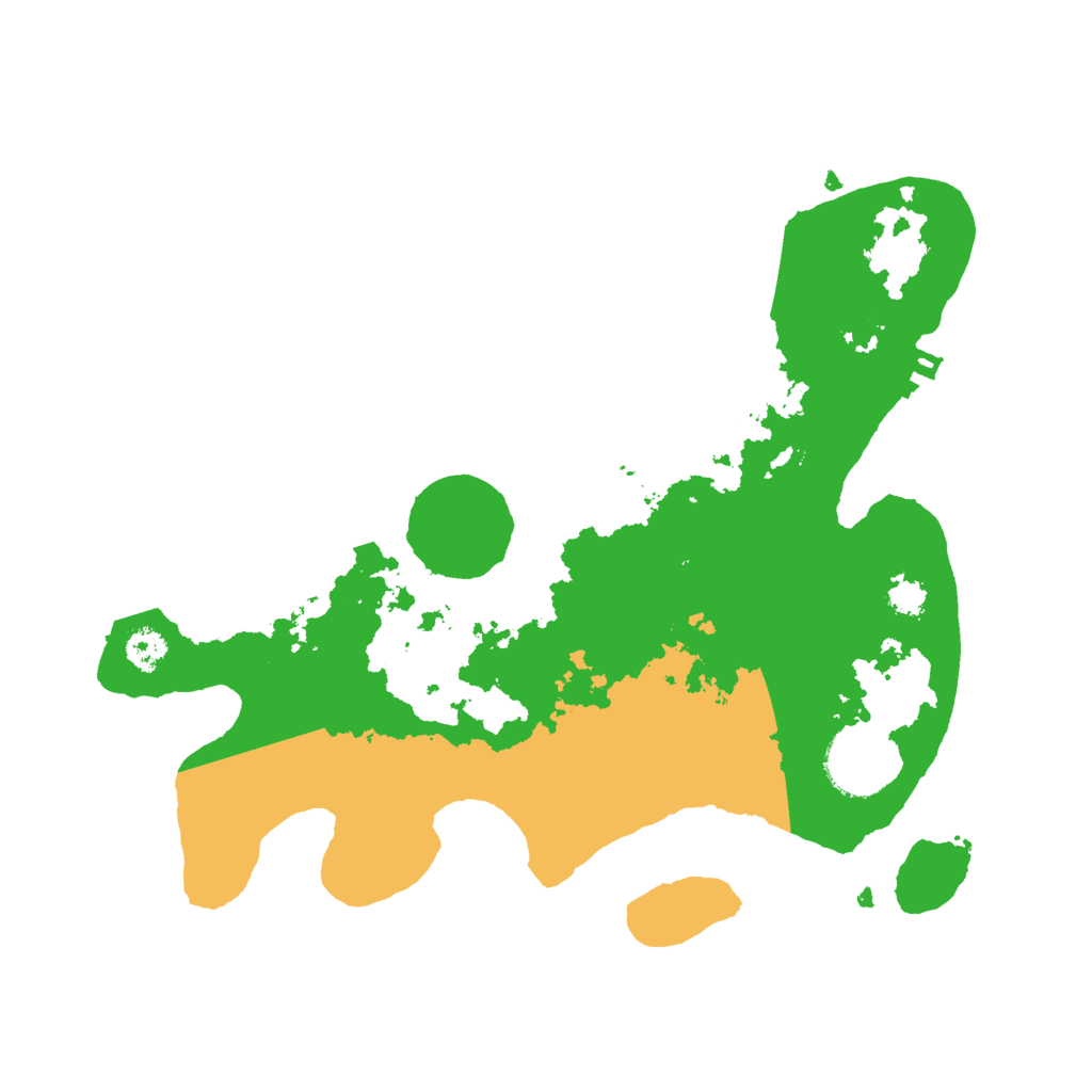 Biome Rust Map: Procedural Map, Size: 2800, Seed: 666333000