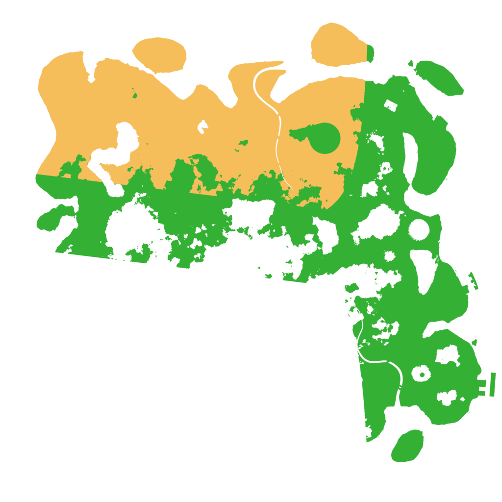 Biome Rust Map: Procedural Map, Size: 4250, Seed: 3605644