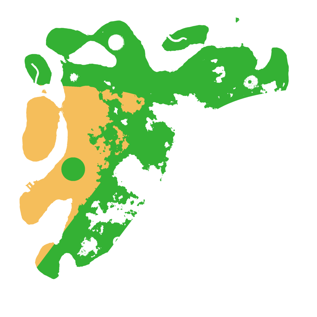 Biome Rust Map: Procedural Map, Size: 3550, Seed: 1869248