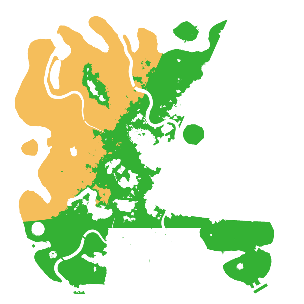 Biome Rust Map: Procedural Map, Size: 4050, Seed: 2010349144