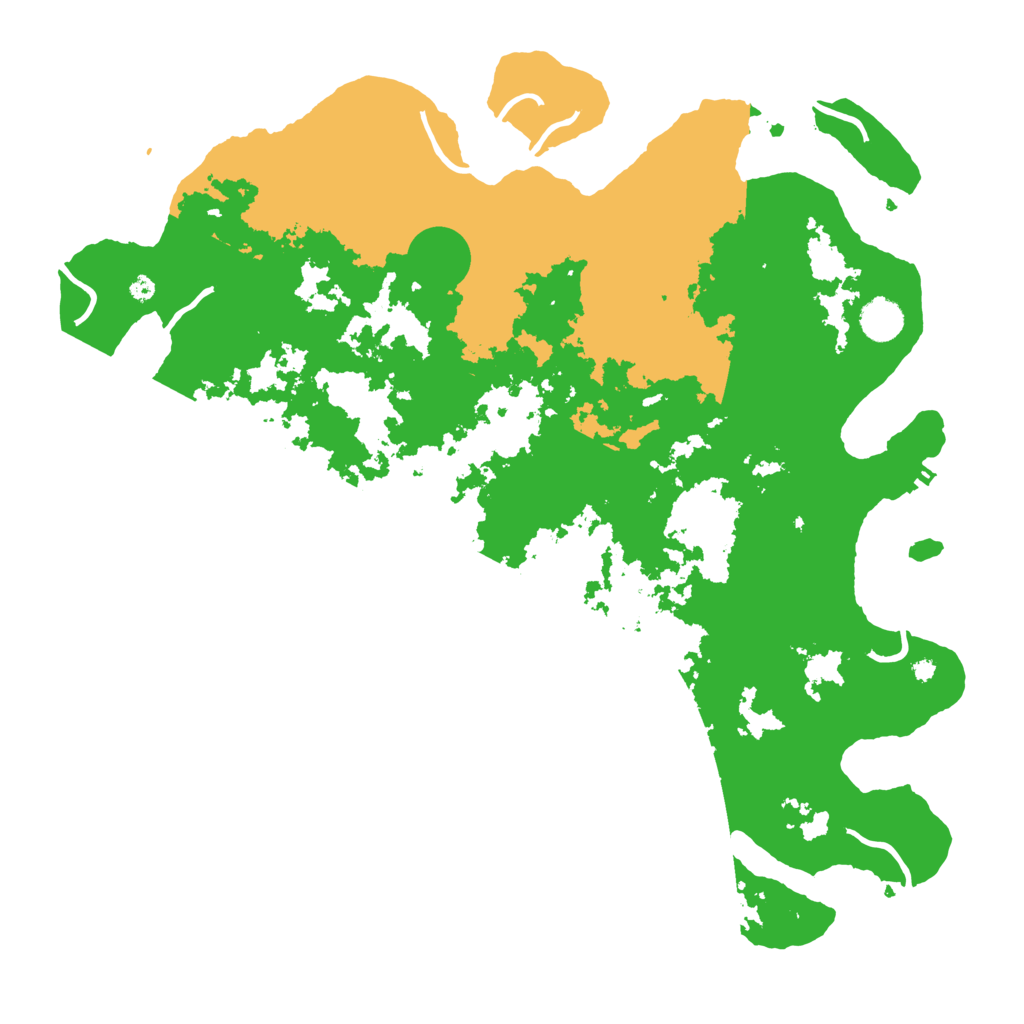 Biome Rust Map: Procedural Map, Size: 4250, Seed: 3508907