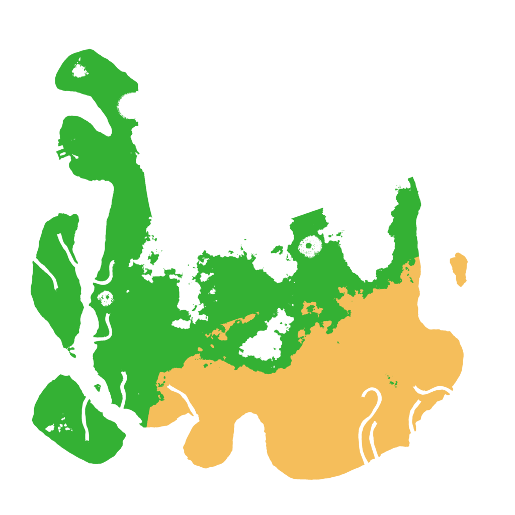 Biome Rust Map: Procedural Map, Size: 3550, Seed: 935494