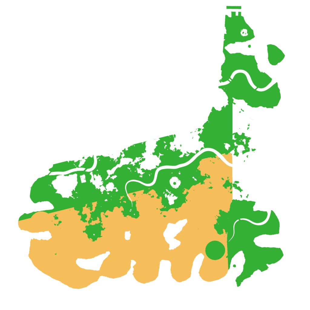Biome Rust Map: Procedural Map, Size: 4250, Seed: 6462577