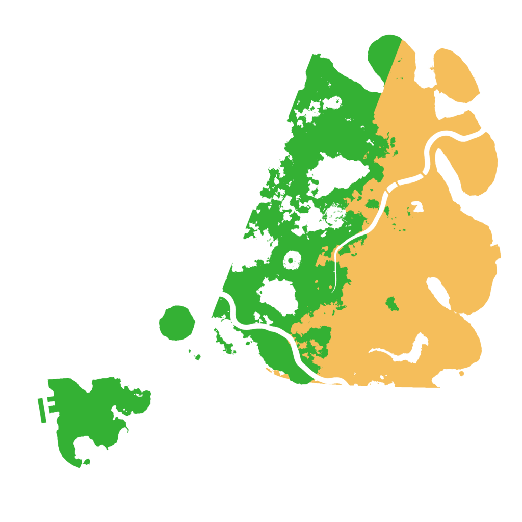 Biome Rust Map: Procedural Map, Size: 4250, Seed: 1743798