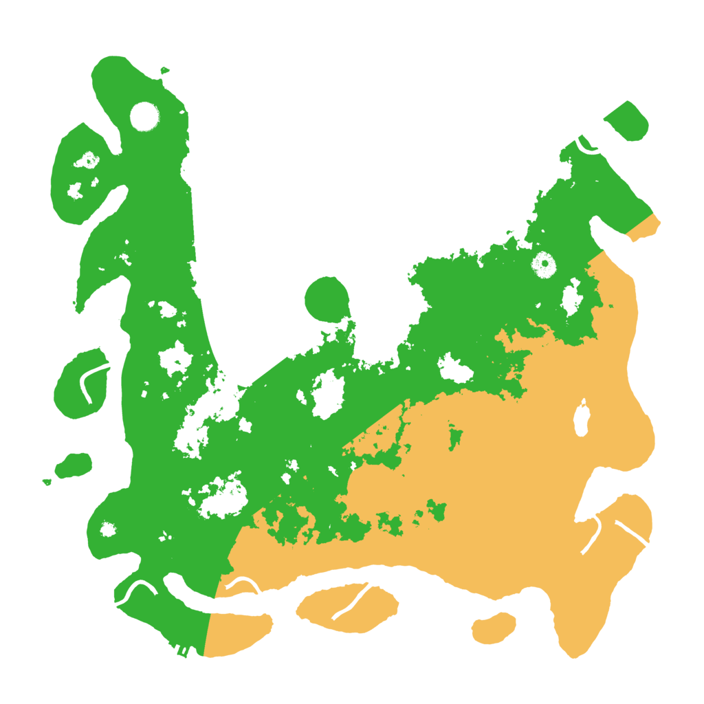 Biome Rust Map: Procedural Map, Size: 4250, Seed: 3499730