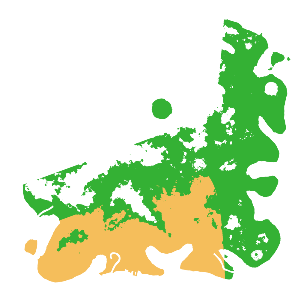 Biome Rust Map: Procedural Map, Size: 4250, Seed: 1891243