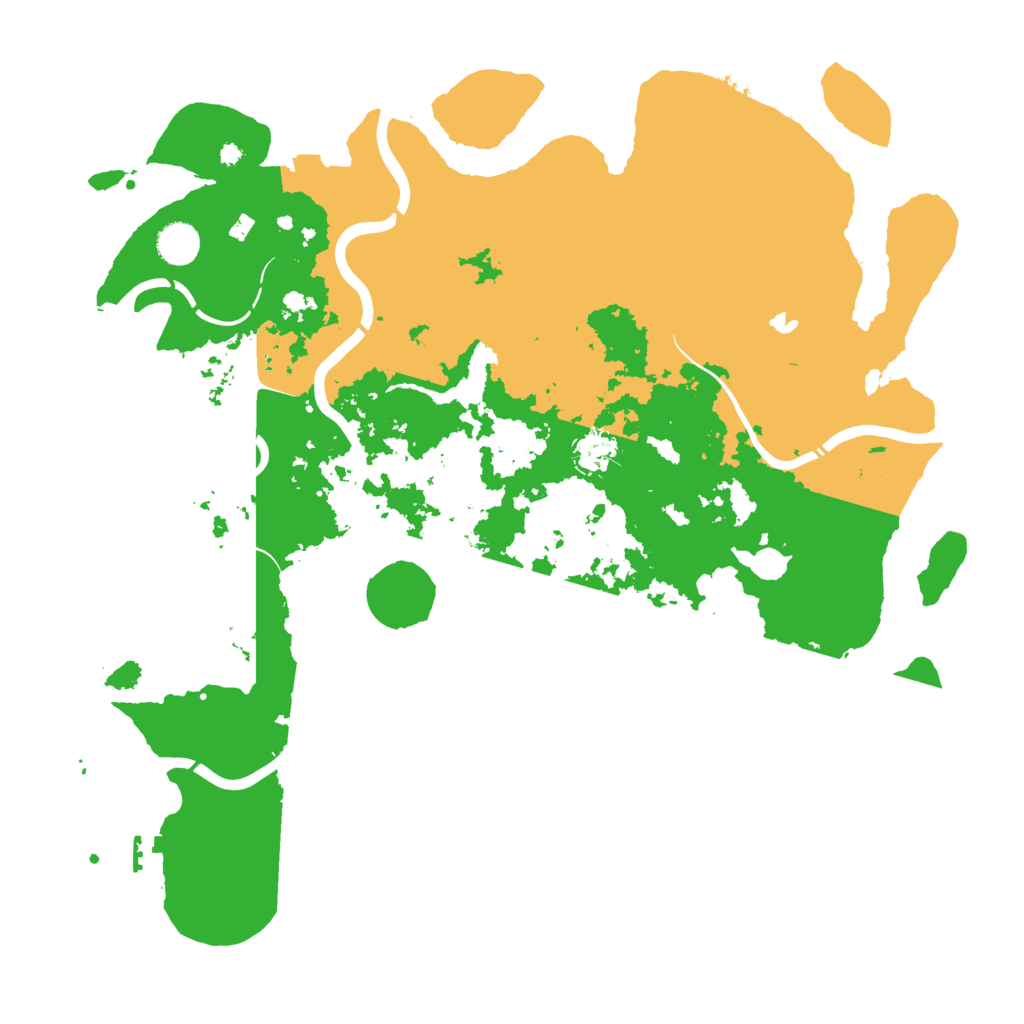 Biome Rust Map: Procedural Map, Size: 4250, Seed: 794612