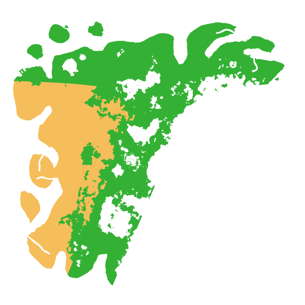 Biome Rust Map: Procedural Map, Size: 4250, Seed: 1016747