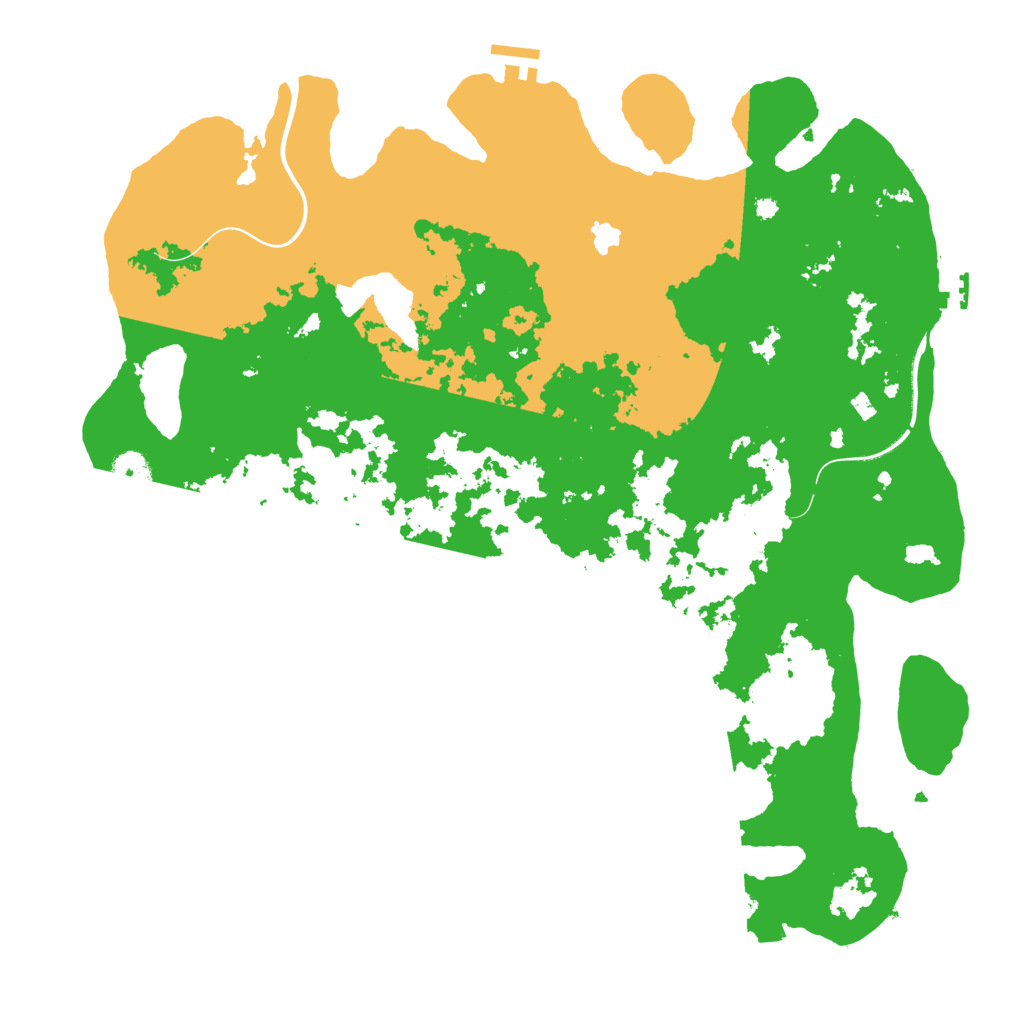 Biome Rust Map: Procedural Map, Size: 4250, Seed: 4841882