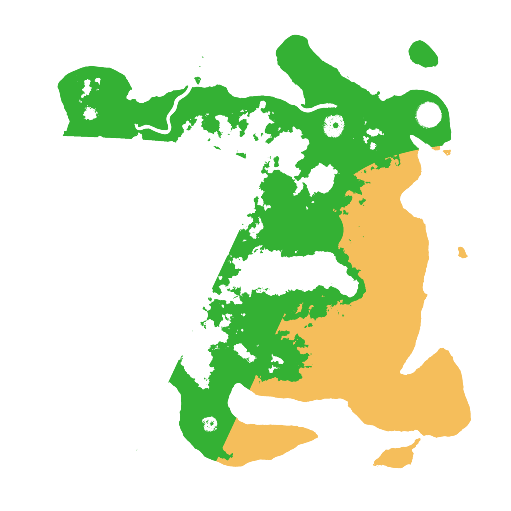 Biome Rust Map: Procedural Map, Size: 3550, Seed: 3682929