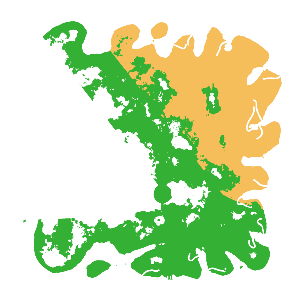 Biome Rust Map: Procedural Map, Size: 4500, Seed: 2022795