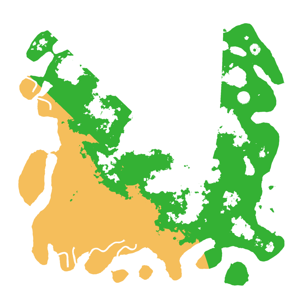 Biome Rust Map: Procedural Map, Size: 4250, Seed: 3731749