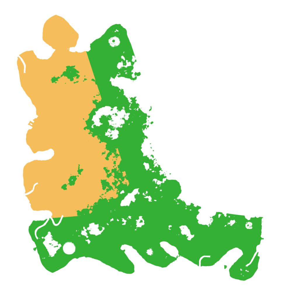 Biome Rust Map: Procedural Map, Size: 4250, Seed: 4879516