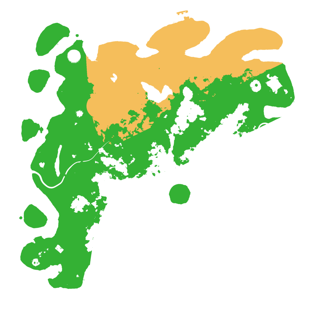 Biome Rust Map: Procedural Map, Size: 4250, Seed: 4206477