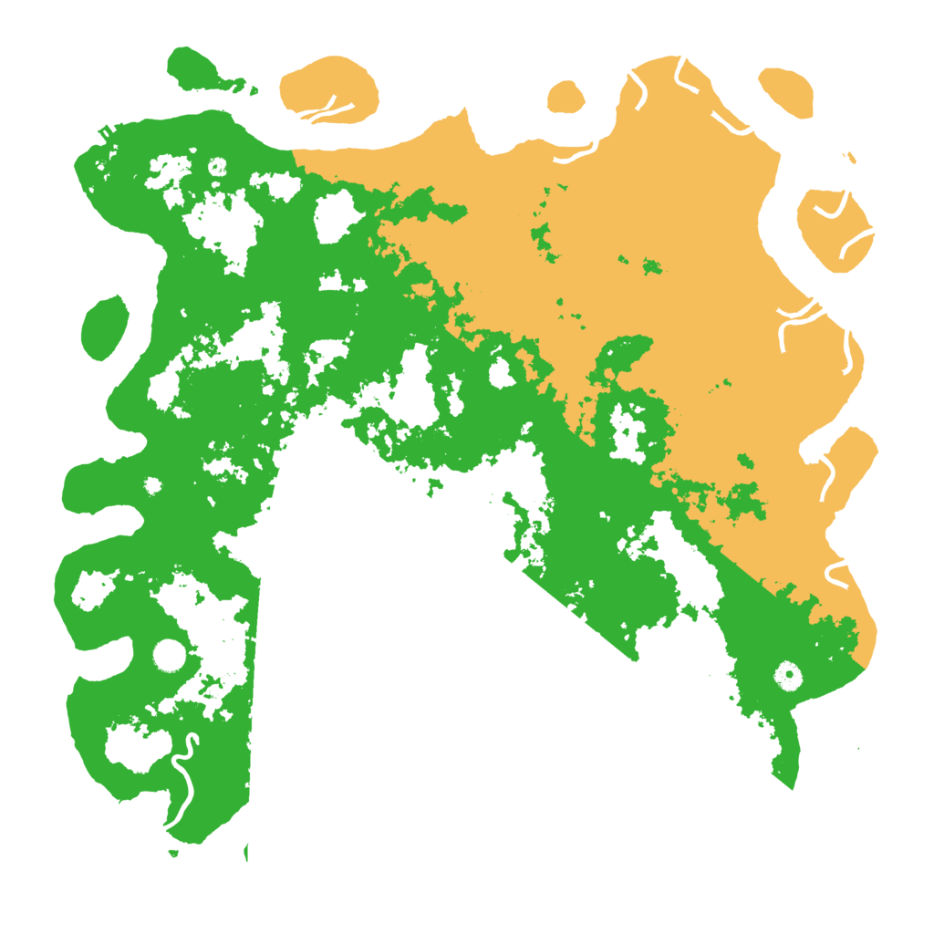 Biome Rust Map: Procedural Map, Size: 5000, Seed: 218700828