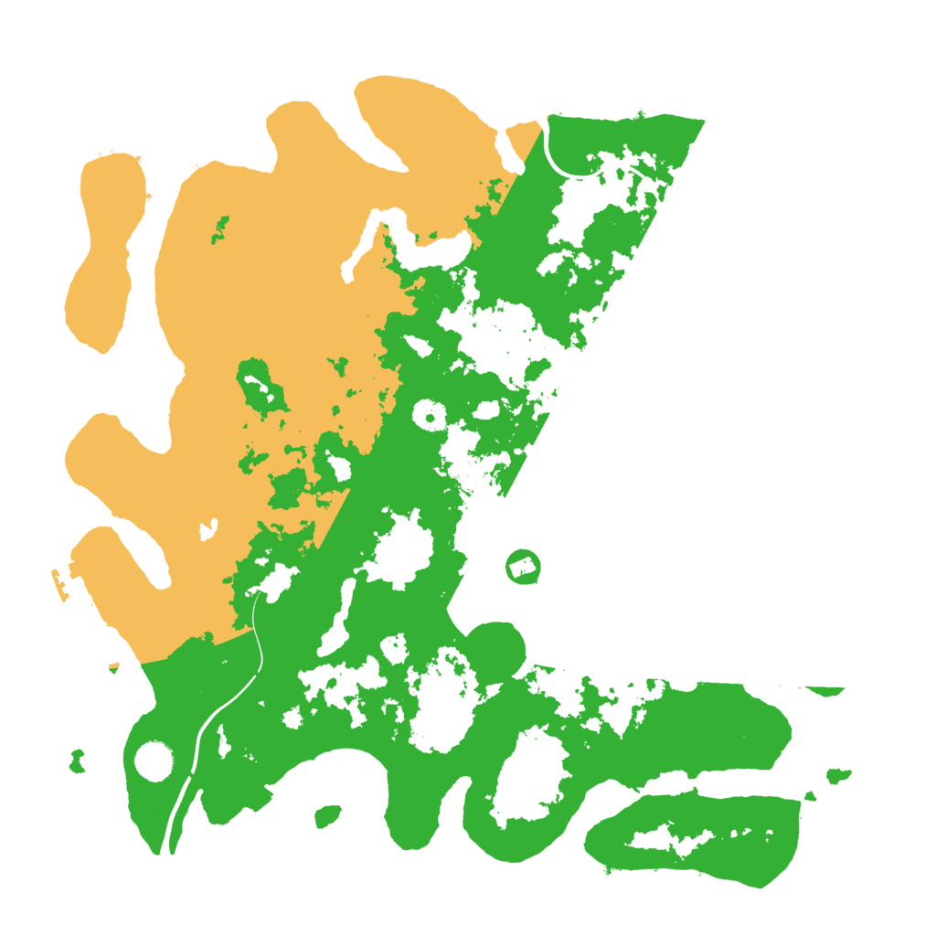 Biome Rust Map: Procedural Map, Size: 4250, Seed: 6278219