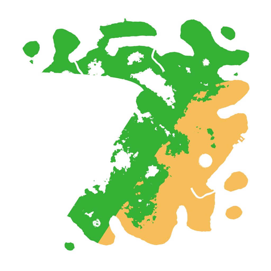 Biome Rust Map: Procedural Map, Size: 3550, Seed: 3397654