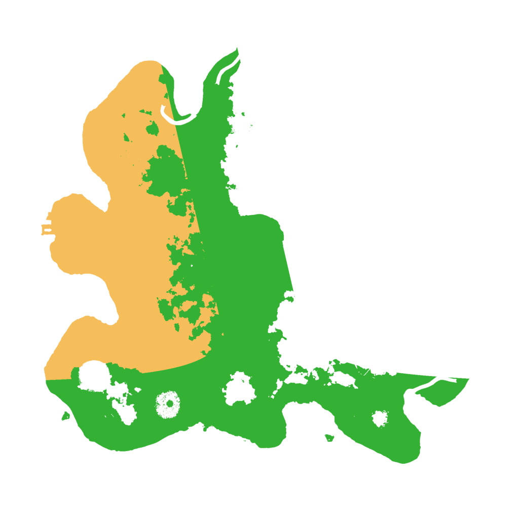 Biome Rust Map: Procedural Map, Size: 3000, Seed: 9826