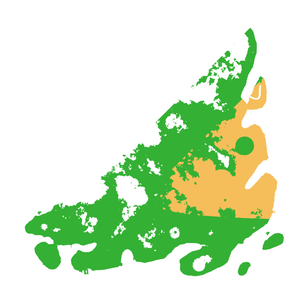 Biome Rust Map: Procedural Map, Size: 4250, Seed: 62651