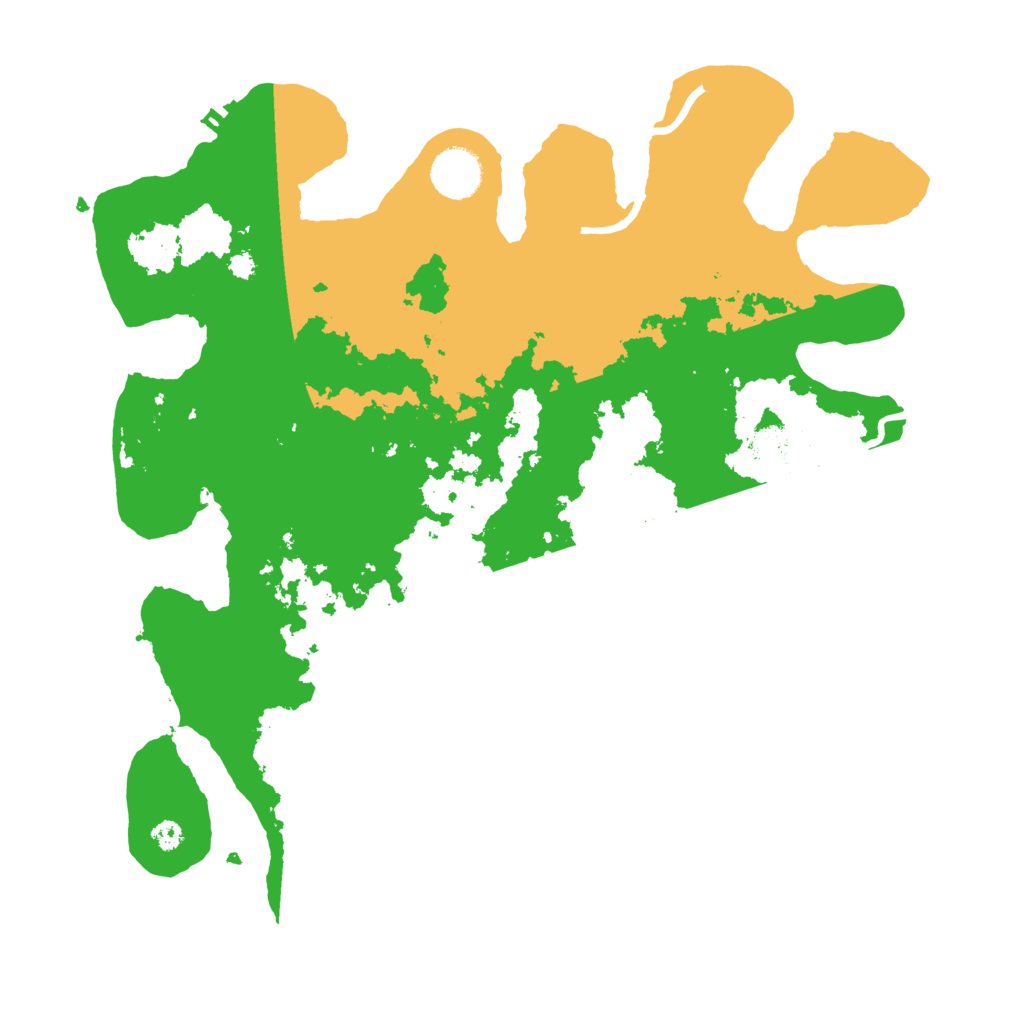 Biome Rust Map: Procedural Map, Size: 3550, Seed: 182387