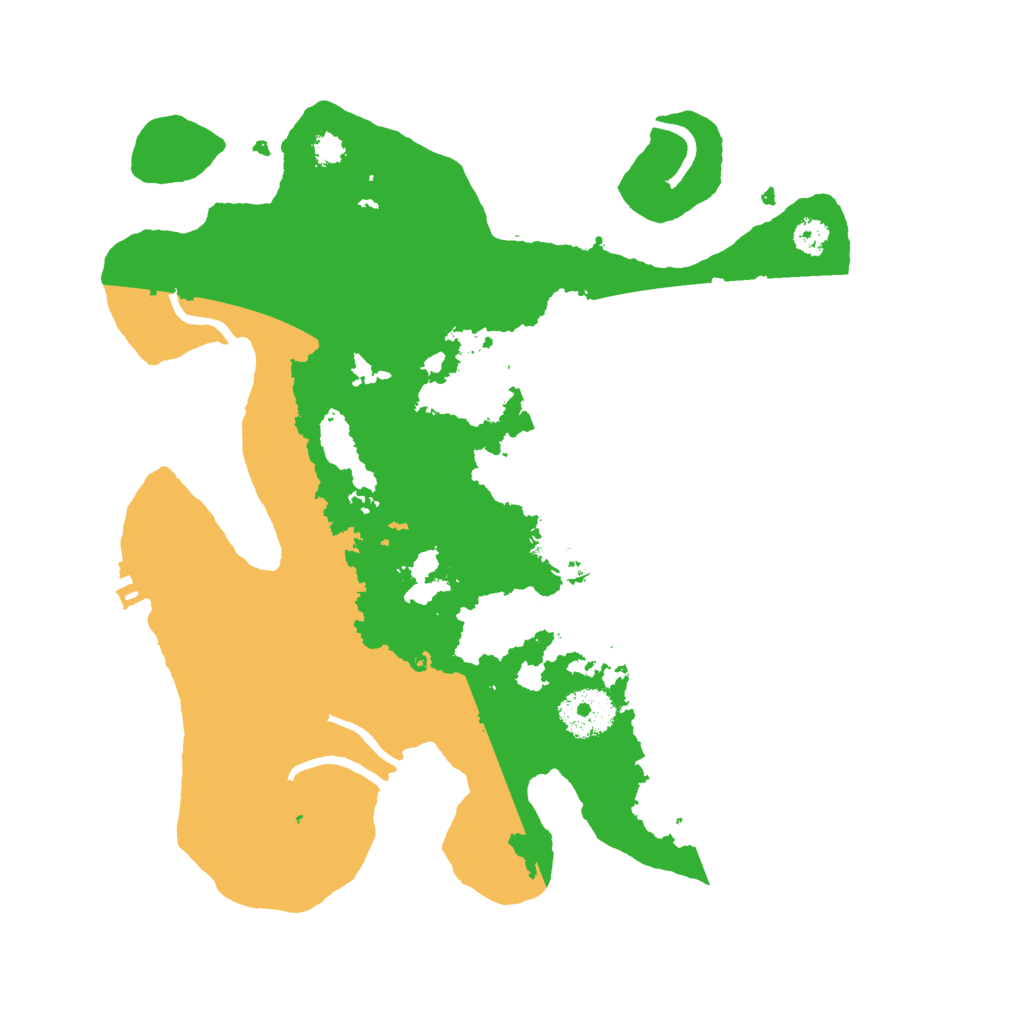 Biome Rust Map: Procedural Map, Size: 3000, Seed: 571207503
