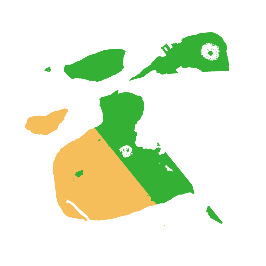 Biome Rust Map: Procedural Map, Size: 2250, Seed: 1337