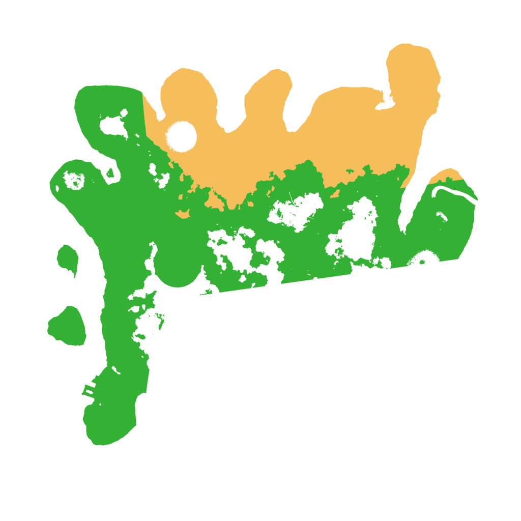 Biome Rust Map: Procedural Map, Size: 3000, Seed: 519690