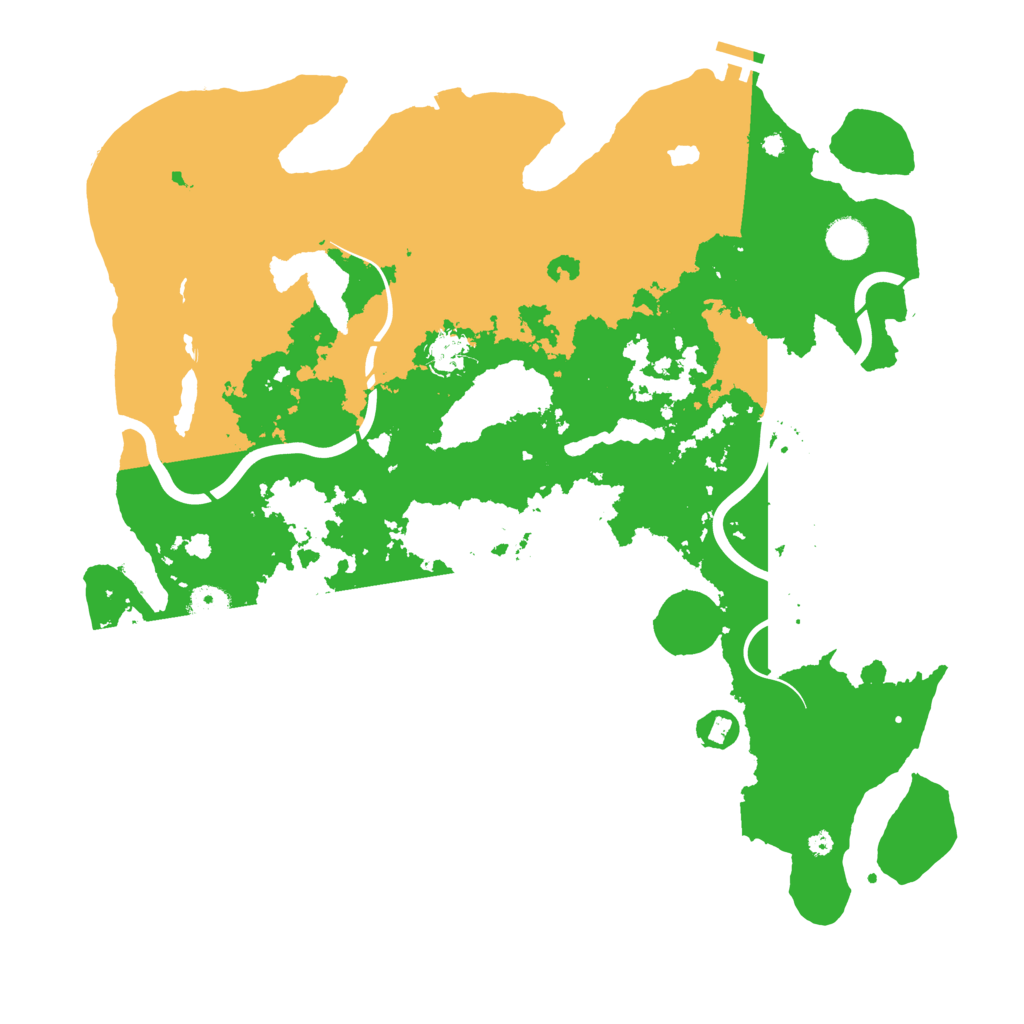 Biome Rust Map: Procedural Map, Size: 4250, Seed: 6102281