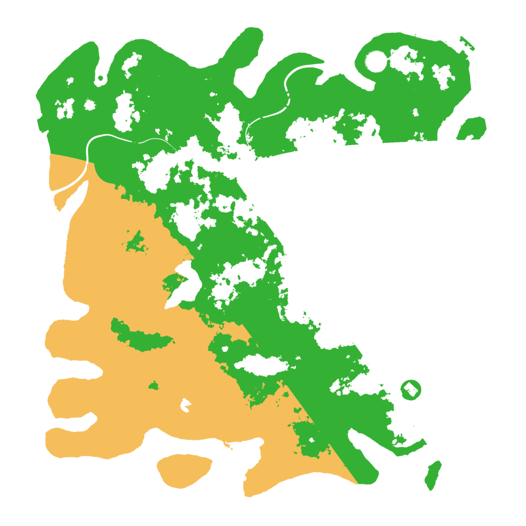 Biome Rust Map: Procedural Map, Size: 4250, Seed: 2875361