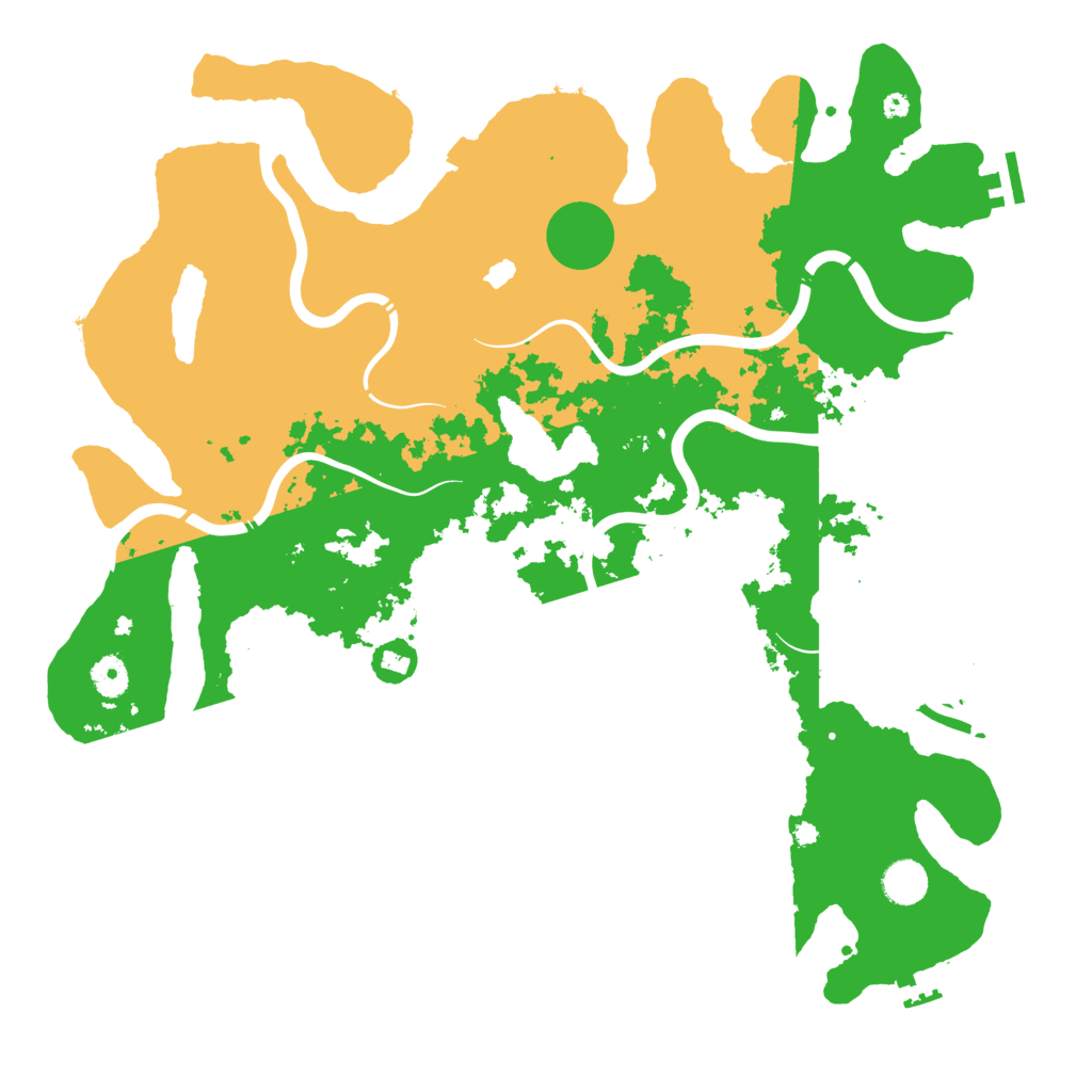 Biome Rust Map: Procedural Map, Size: 4250, Seed: 2269352